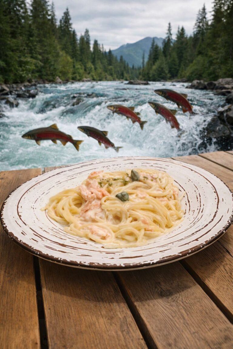 Pasta salmón
